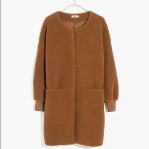Madewell Sherpa Cocoon Coat